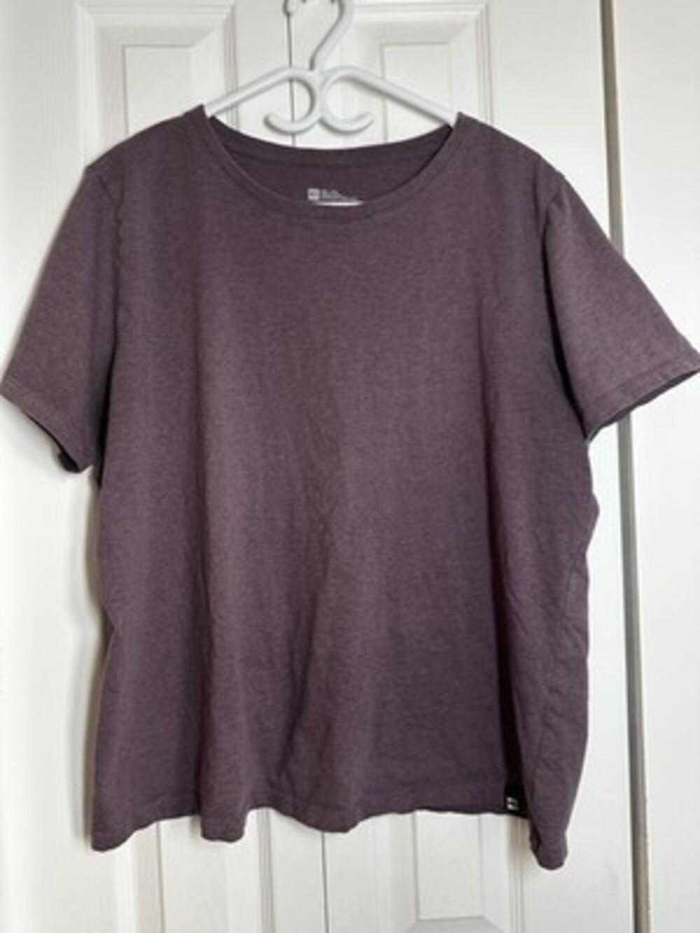 MEC Women's Heathered Mauve Short Sleeve Performance Tee XXL #62